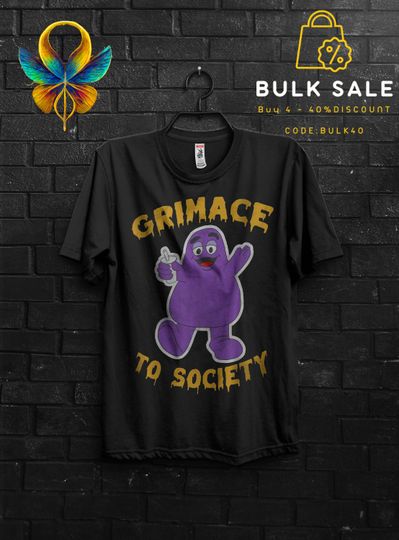 Discover Grimace Shake Funny TikTok Meme T-Shirt