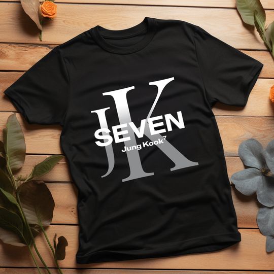 Discover Jungkook Seven Single Shirt, Jungkook Shirt, JK Solo Shirt, Bangtan Member Shirt, Kpop Bangtan Shirt