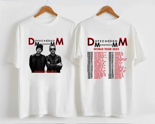 Discover Depeche Mode Shirt, Depeche Mode Memento Mori Tour 2023 Shirt