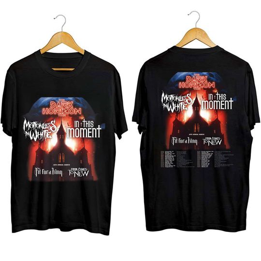 Discover The Dark Horizon Co-headline Tour With In This Moment And Motionless In White T-Shirt