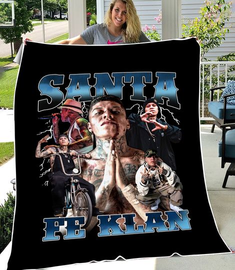 Discover Santa Fe Klan vintage look Baby Blankets playera regional mexicano Santa Fe Klan T- Baby Blankets