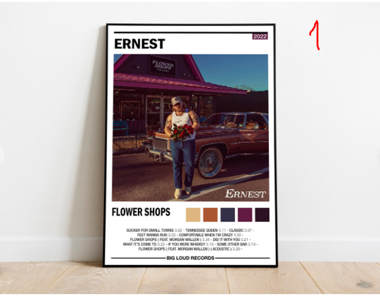 Discover Ernest - Flower Shops - Album Poster