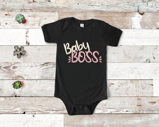 Discover Baby Boss Onesie, Cute Baby Girl Onesie