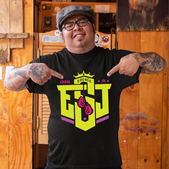 Discover Errol Spence Neon Jr Shirt, Strapszn Errol Spence T-Shirt