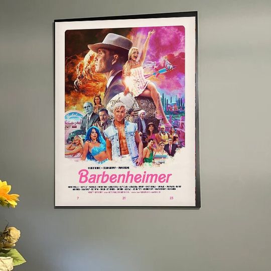 Discover Barbenheimer movie Prints Poster