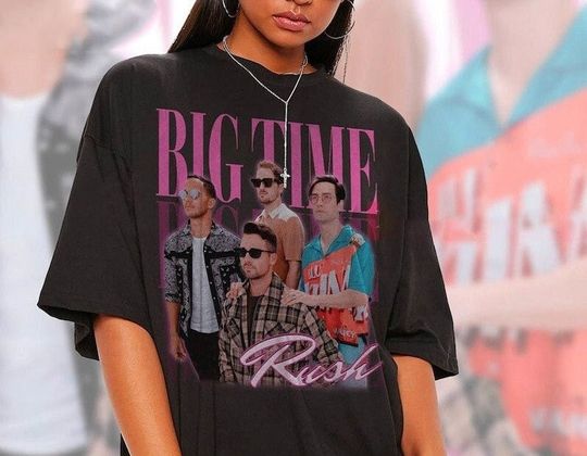 Discover Big Time Rush Vintage Band Shirt