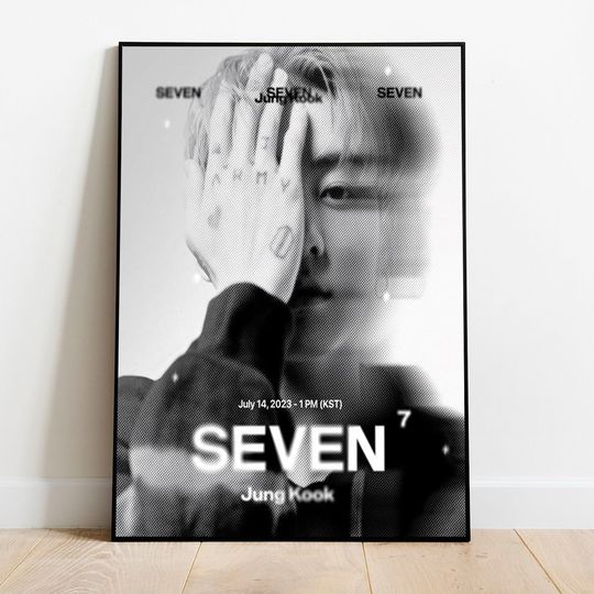Discover JungKook Seven, Jung Kook Seven Promo Poster