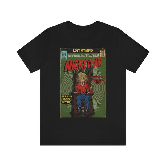 Discover Angry Chair Comic T Shirt - Tee