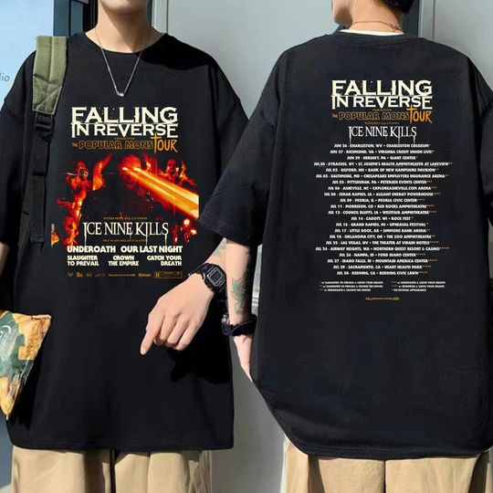 Discover Falling In Reverse Tour Concert Shirt, Falling In Reverse Tour 2023 Shirt