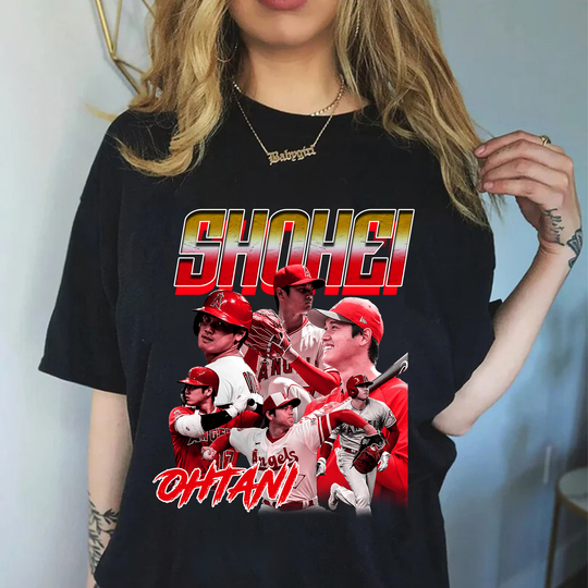 Discover Shohei Ohtani shirt Profesional American Athlete Baseball Championship t-shirt