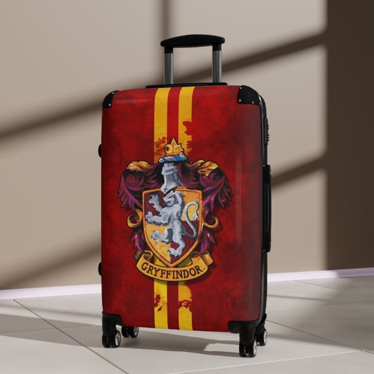 Discover Customizable Harry Potter Gryffindor Suitcase