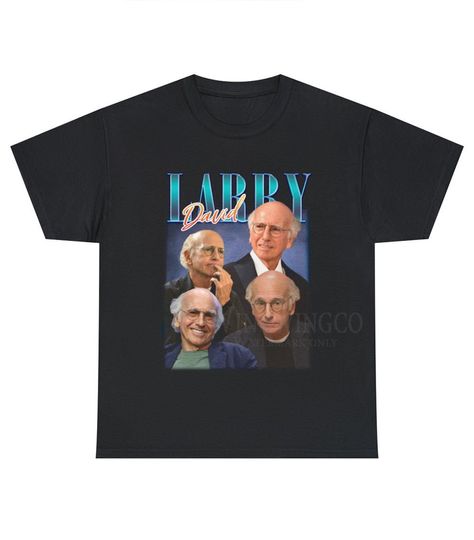 Discover Larry David Vintage Bootleg Tee, Larry David Vintage Shirt