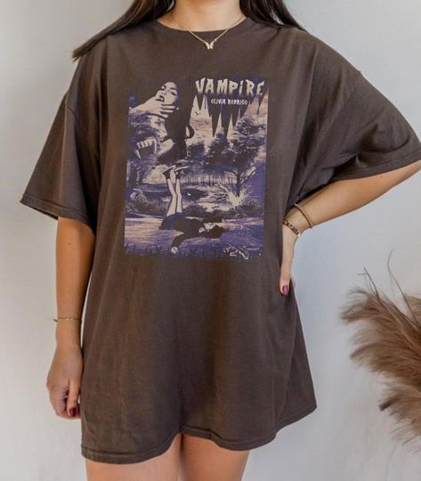Discover Vintage Olivia Rodrigo T-Shirt, Olivia Rodrigo Vampire Shirt