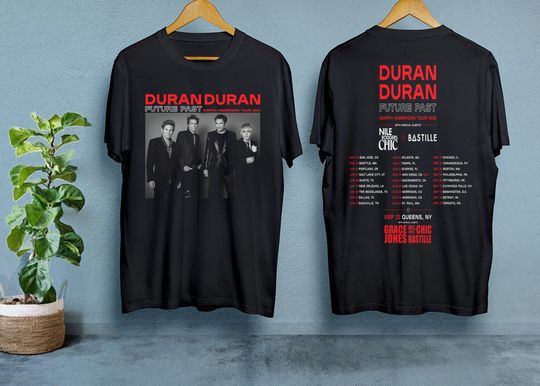 Discover Duran Duran North American Tour 2023 Tshirt