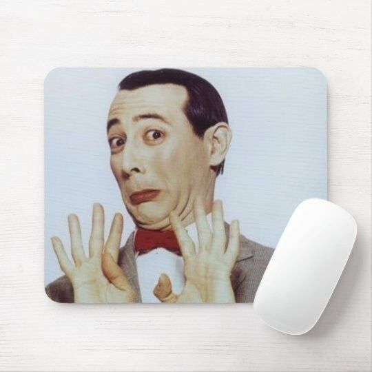 Discover PeeWee Mousepad Funny Gift Mouse pad Funny Mouse pad
