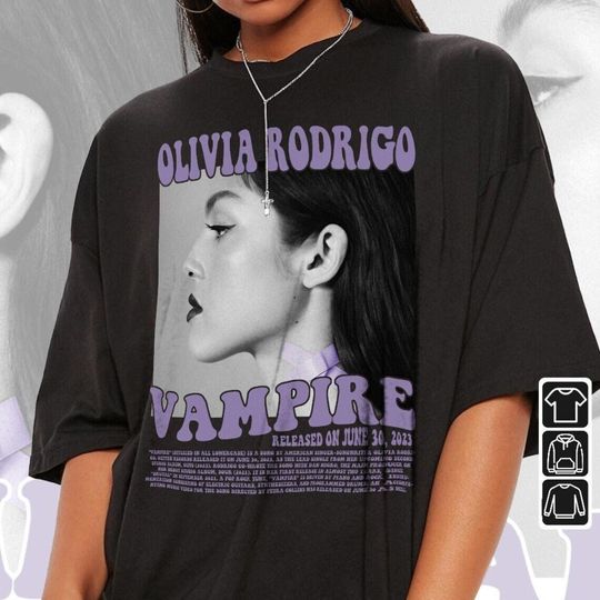 Discover Vampire Olivia Rodrigo Guts Shirt, Olivia Rodrigo Shirt