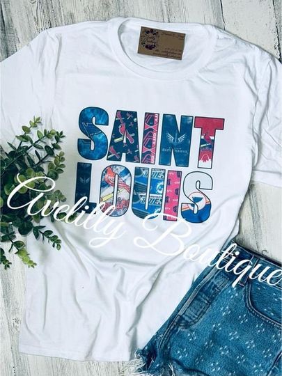 Discover Saint Louis sports teams tee
