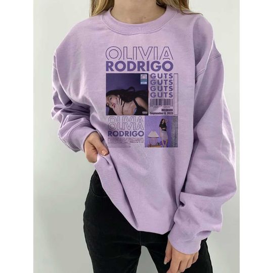 Discover Olivia Rodrigo Guts Sweatshirt