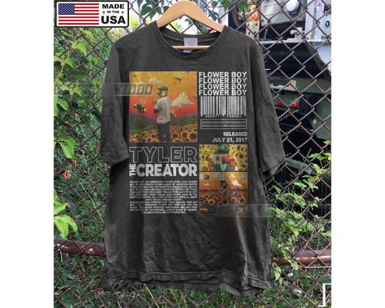 Discover Tyler The Creator Vintage Bootleg Inspired Tee, Tyler The Creator Vintage T-Shirt
