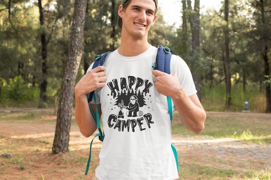 Discover Funny Camp Shirt, Funny Camping Tee, Happy Camper Shirt