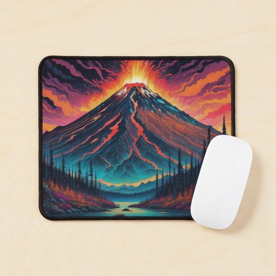 Discover Dooom in Alaskan Horizon Mouse Pad