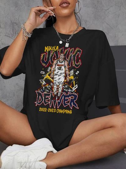 Discover Nikola Jokic Shirt, Basketball shirt, Classic 90s Graphic Tee