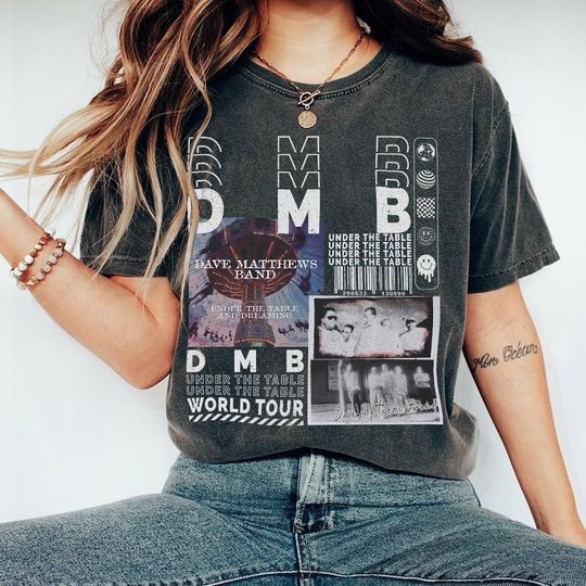 Discover Dave Matthews Band Music Shirt, Vintage DMB 2023 North American Tour Album