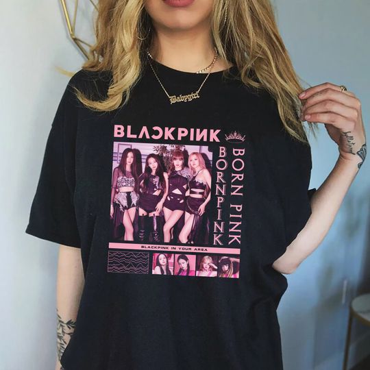 Discover Blackpink Tee, Black Pink Shirts For Fan, Blackpink Kpop Shirt