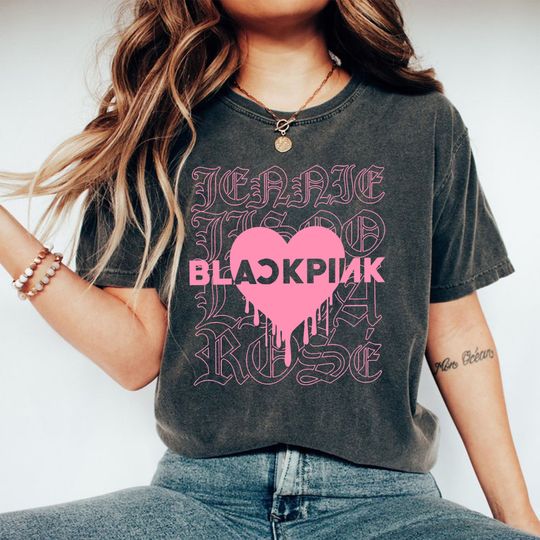 Discover Blackpink Shirt, Born Pink Shirt, Love On F.ire Blackpink