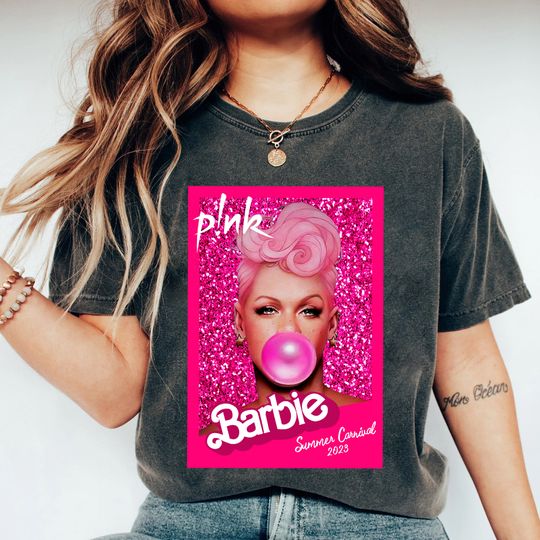 Discover Pink Summer Carnival Barbie || Pink Summer Concert Shirt