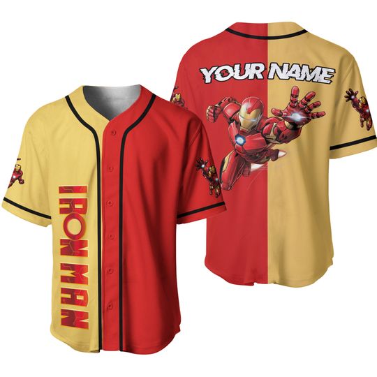 Discover Personalize ironman fly Custom Baseball Jersey