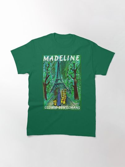 Discover Madeline Vintage Children's Book Cover  | Classic T-Shirt