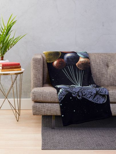 Discover Space Travel | Throw Blanket
