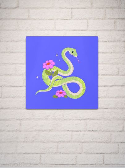Discover Ssslither | Metal Print