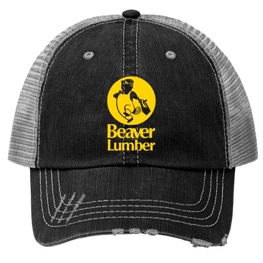 Discover Beaver Lumber (Yellow Logo) - Canadiana - Print Trucker Hats