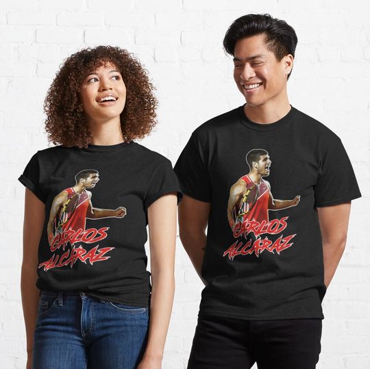 Discover CARLOS ALCARAZ-ALCARAZ-TEAM ALCARAZ Classic T-Shirt