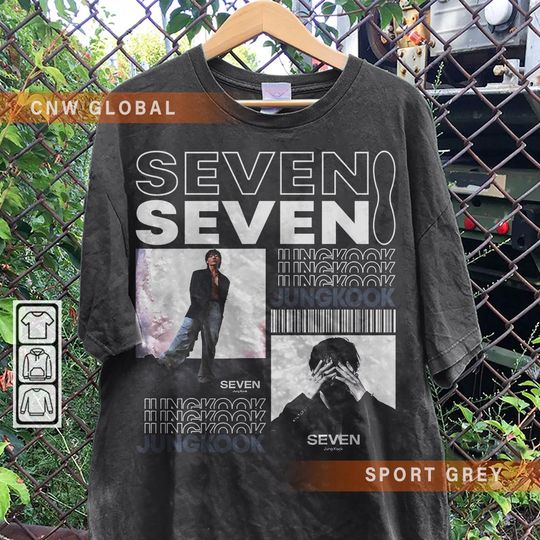Discover BTS Jungkook Kpop Shirt, Seven Tee