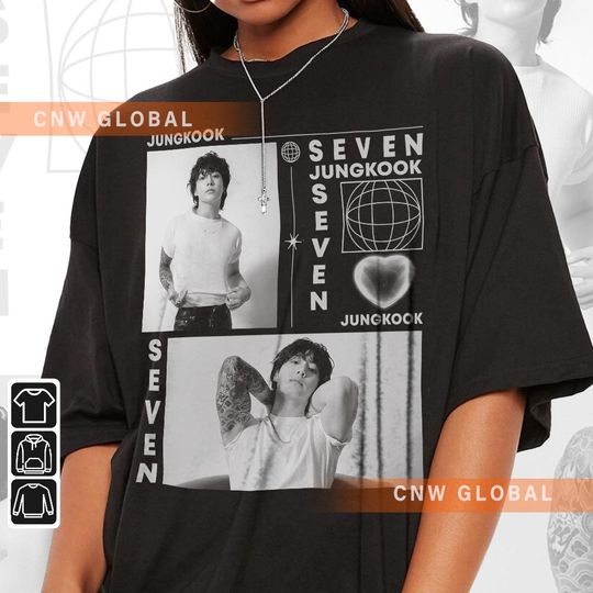 Discover BTS Jungkook Kpop Shirt, Seven Tee