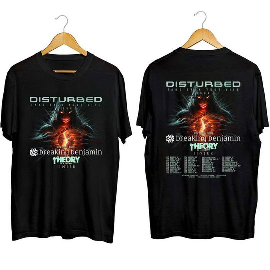 Discover Disturbed Take Back Your Life Concert 2023 Shirt