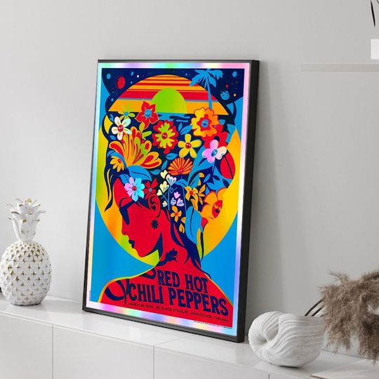 Discover Red Hot Chili Peppers Vancouver, BC March 29, 2023 Poster