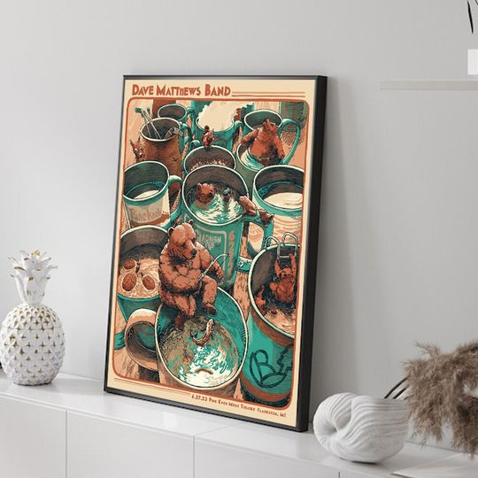 Discover Dave Matthews Band Poster - june 27th, 2023 - PI Knob Music