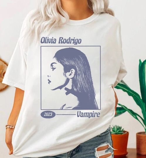 Discover Vintage Olivia Rodrigo Vampire T-Shirt, Olivia Rodrigo T Shirt