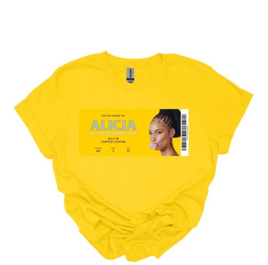 Discover Alicia Keys Music Shirt World Tour 2023 T-Shirt, Alicia Keys Shirt