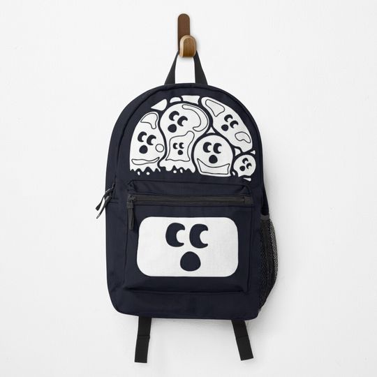 Discover Craftee Ghost Backpack white ans black  Backpack