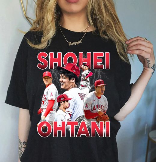 Discover Shohei Ohtani Vinatge Shirt, Shohei Ohtani T shirt