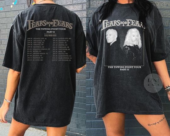 Discover TFF The Tipping Point Tour 2023 Shirt - Band Merchandise