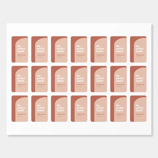 Discover The match Peach terracotta arch matchboxes