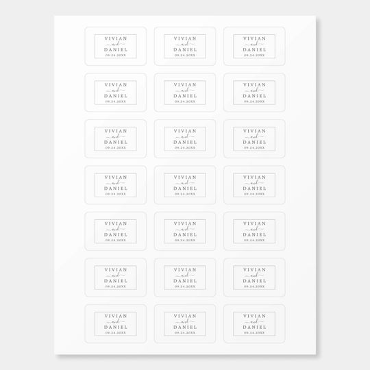 Discover Minimalist Wedding Favor Matchboxes