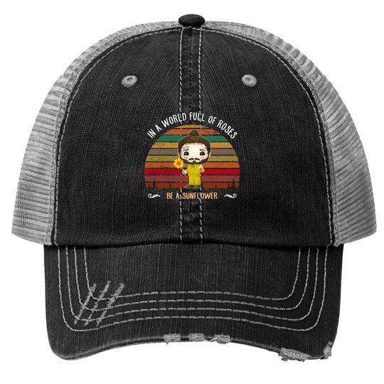Discover Post Malone In A World Full Of Roses Funny Trucker Hats