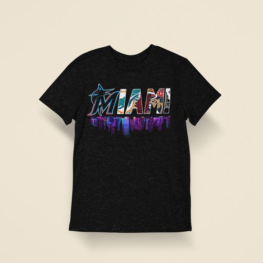Discover MIAMI Sports team Shirt